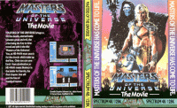Masters of the universe: The Movie ZX Spectrum  box art